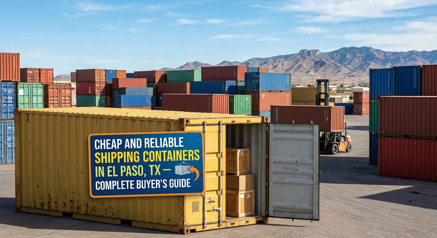 Shipping Containers in El Paso TX